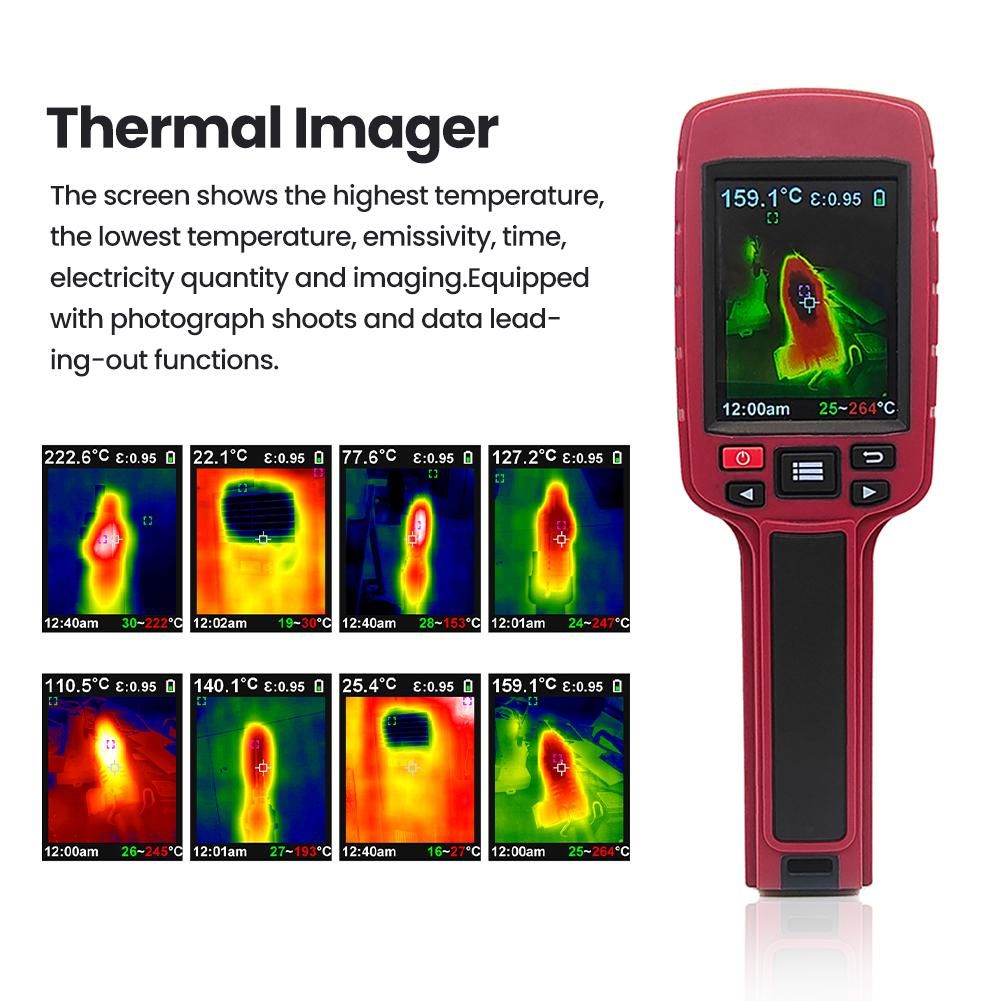 60 * 60 Pixel Portable Infrared Thermal Imager Handheld Clear Definition Imaging Camera Temperature Measurement Instrument