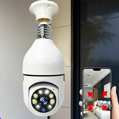 HD PTZ WIFI Camera Mini E27 Bulb Socket IP Camera