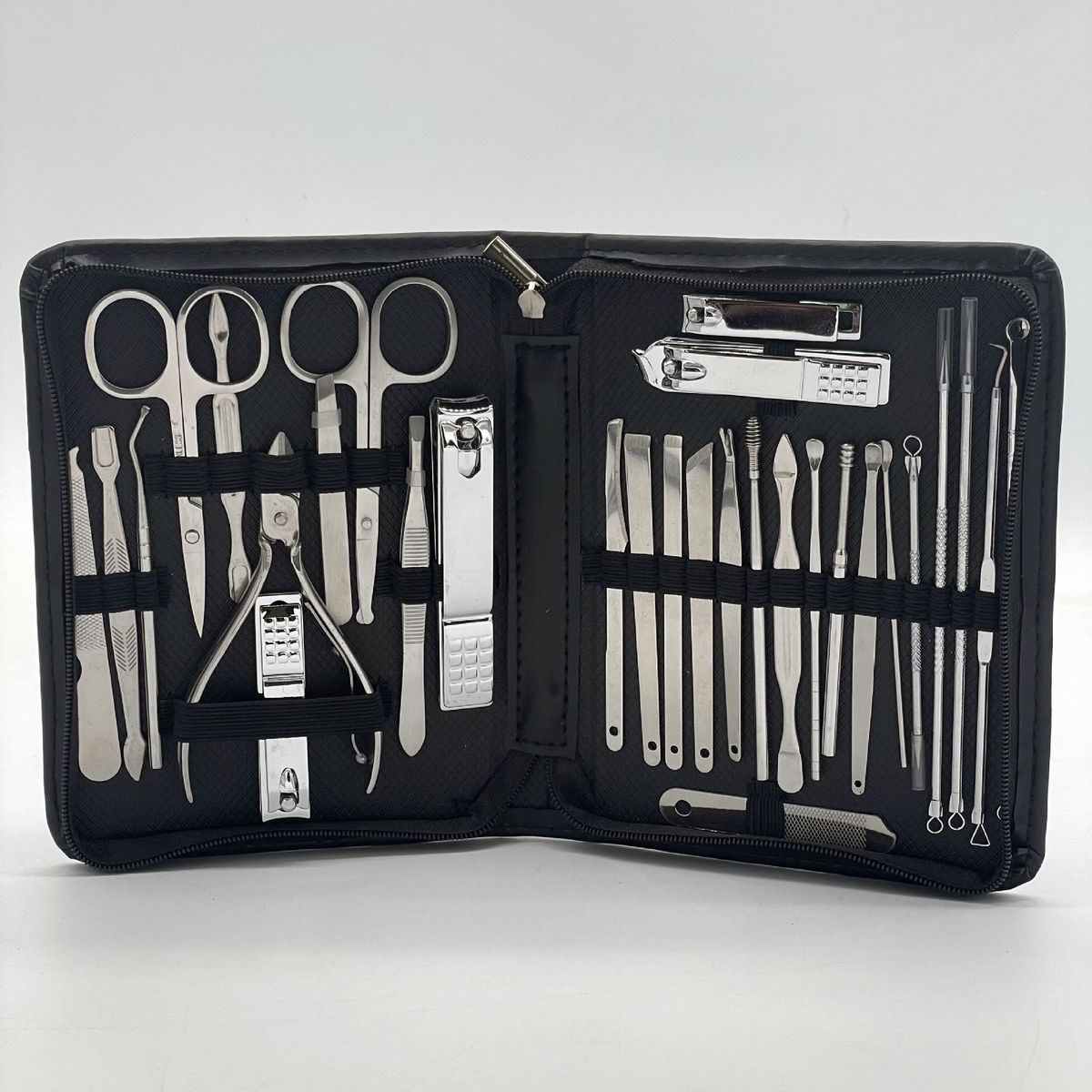 1 Set (30 Pieces) Nail Clipper Set Manicure Pedicure Tools Kit