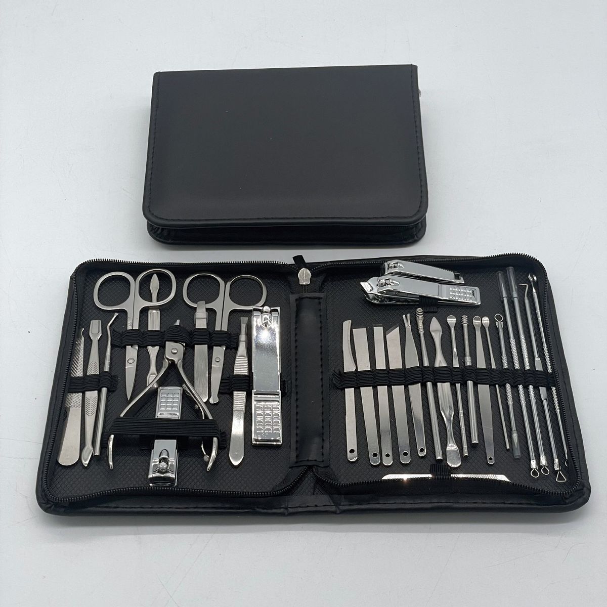 1 Set (30 Pieces) Nail Clipper Set Manicure Pedicure Tools Kit