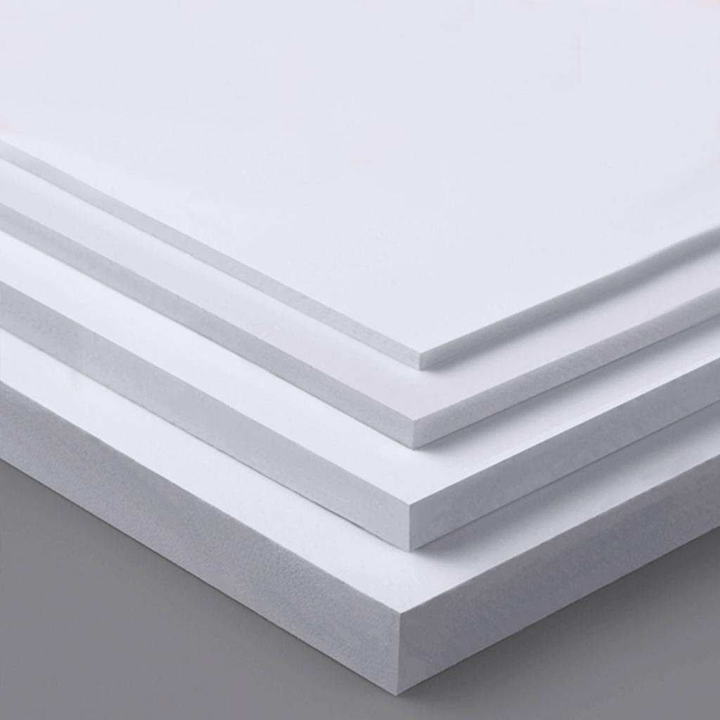 2 Pieces White Sheet Foam Board Model Craft For DIY Sand Table Scene