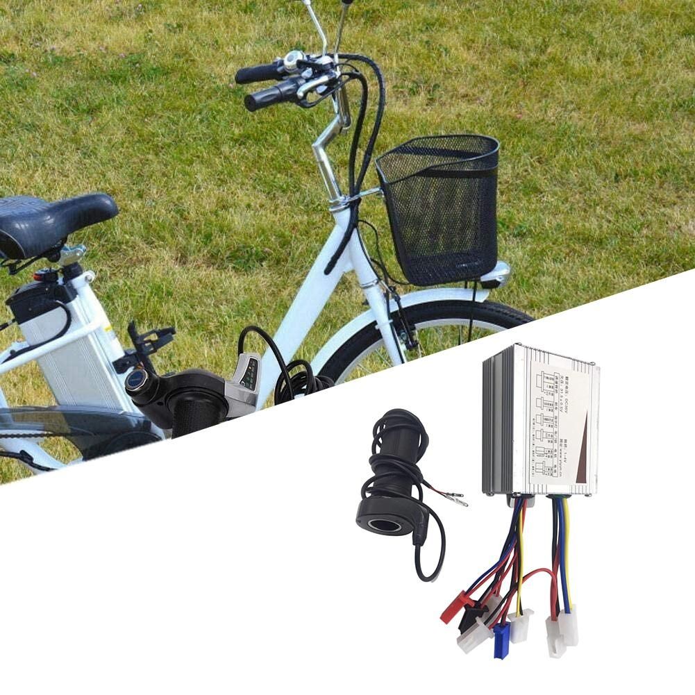 E-Bike 36V 500W Brush Speed Controller with Throttle Grip