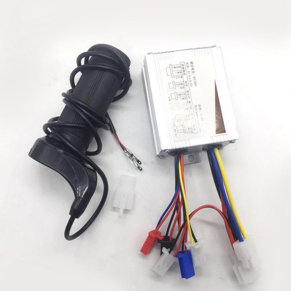 E-Bike 36V 500W Brush Speed Controller with Throttle Grip