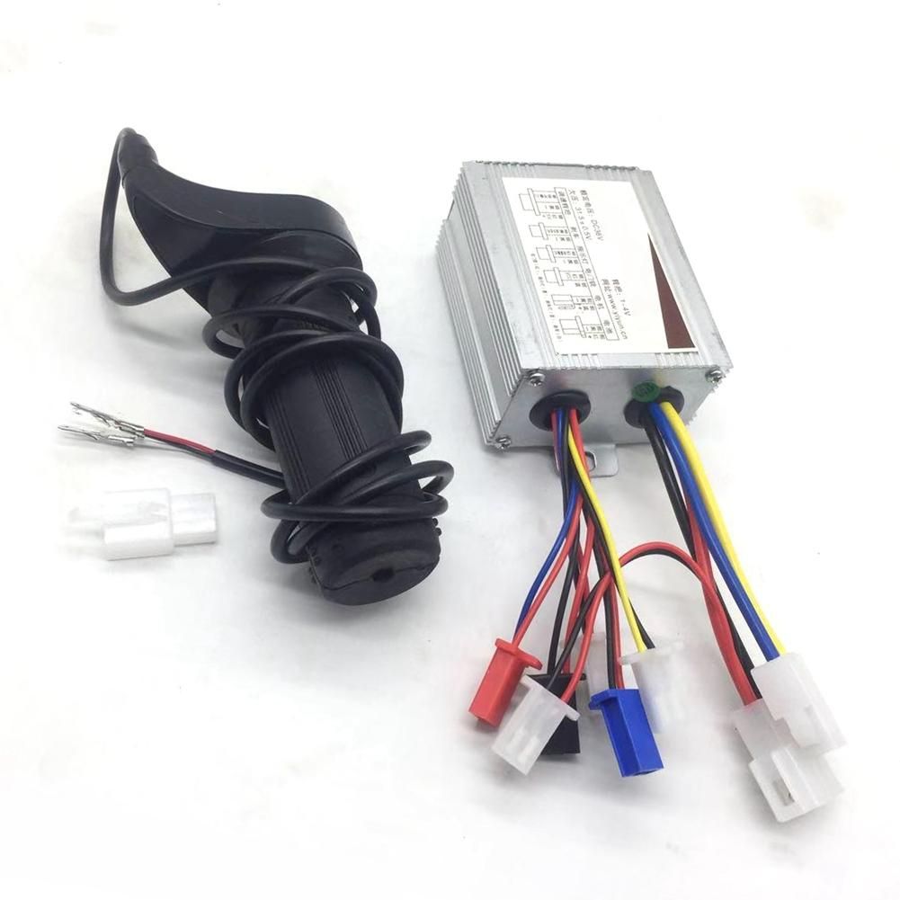 E-Bike 36V 500W Brush Speed Controller with Throttle Grip