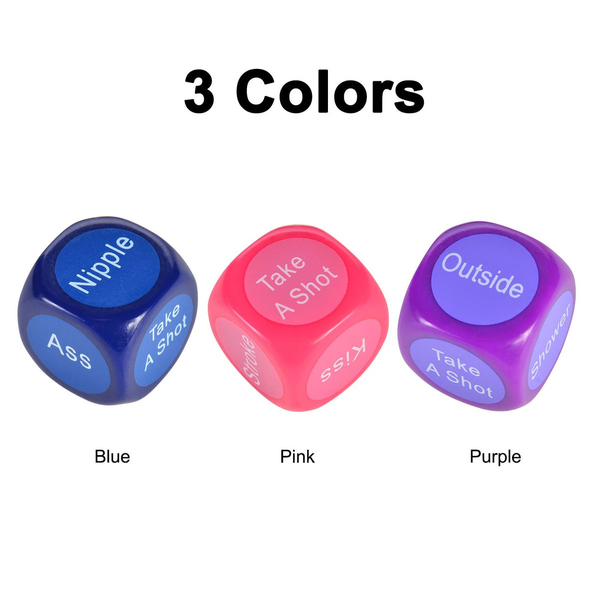 Dice For Couple Game Dice 6 Sided Dice Gift For Valentine's