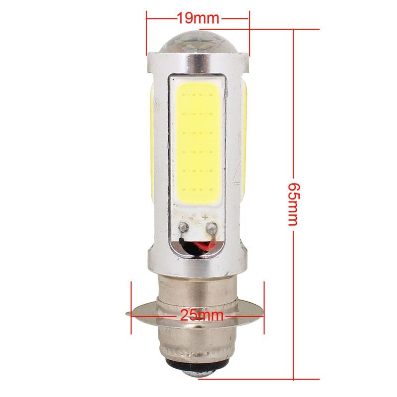 P15D 1250LM 20W + 5W 5 X COB LED Motorcycle Brake Light Lamp