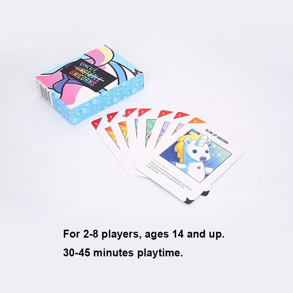 Table Card Game Unstable UNCUT Expansion Pack Family Fun Puzzle Educational Games for Kids Adults
