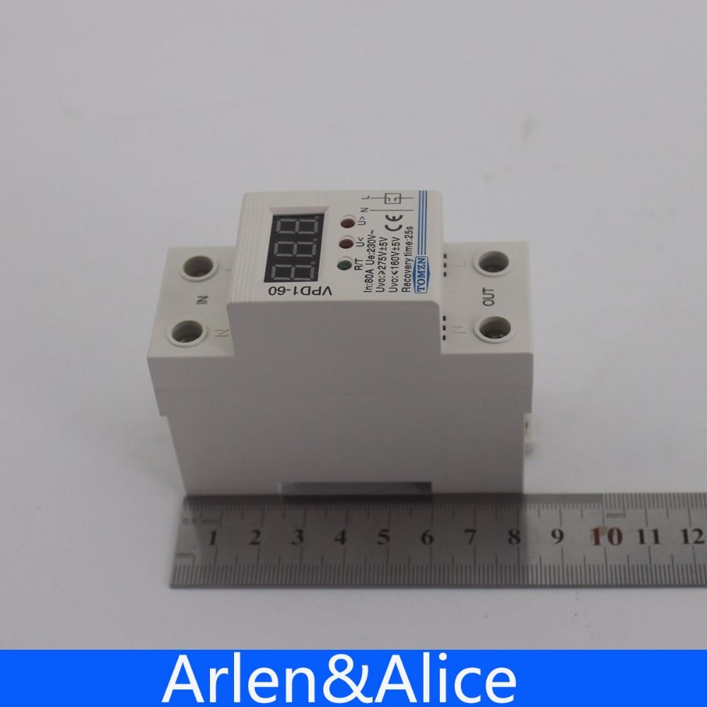 220V Voltage 80A Voltage Reconnect Automatic And Over Under