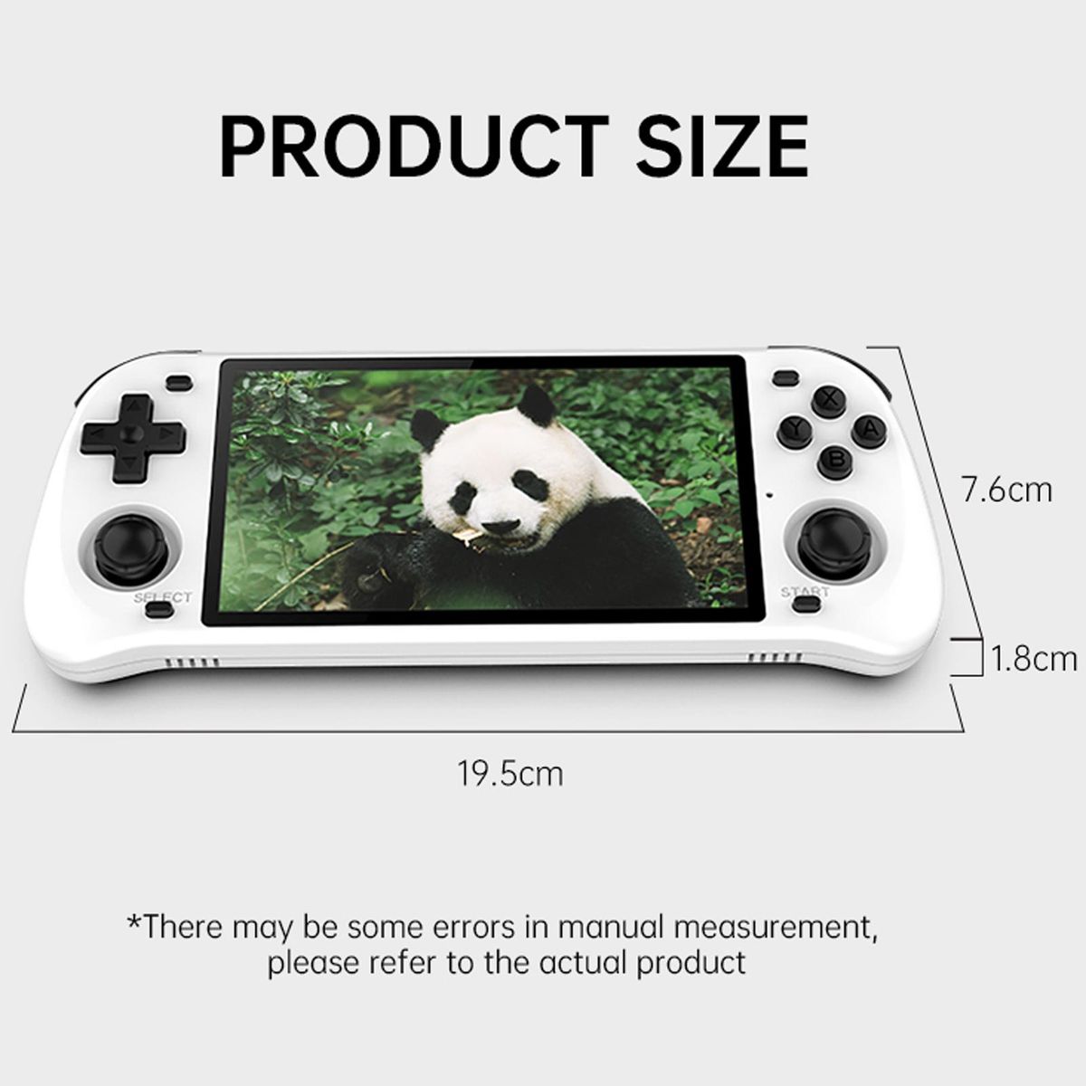 Powkiddy RGB10MAX2 Handheld Retro Game Console Portable Video Game Players with 64GB TF Card 22000 Games Built-in WiFi 5-inch IPS Screen Open Source Linux System 3.5mm Audio Output