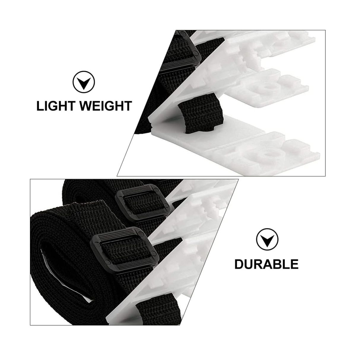 Pool Solar Cover Reel Attachment Straps Kit for in Ground