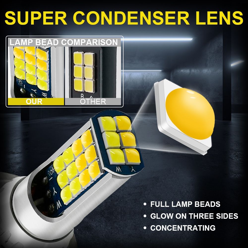 2 PCS V6 H7 Fog Light