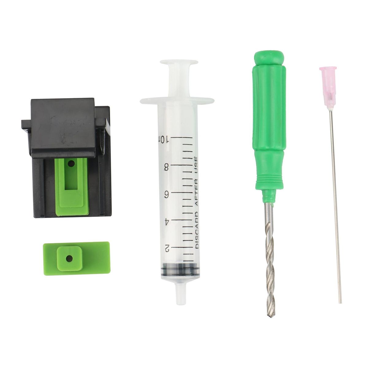 Inkjet Printer Continuous Ink Supply System Universal Color Ciss DIY Kit Accessory Cartridge Replacement for HP