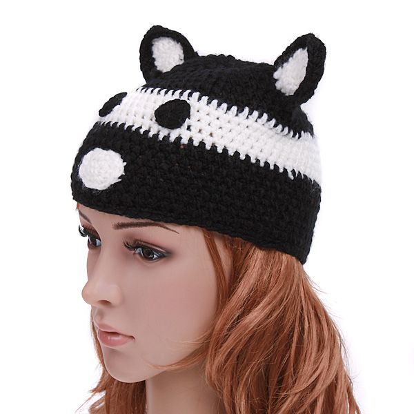 Cartoon Animal Woolen Hat