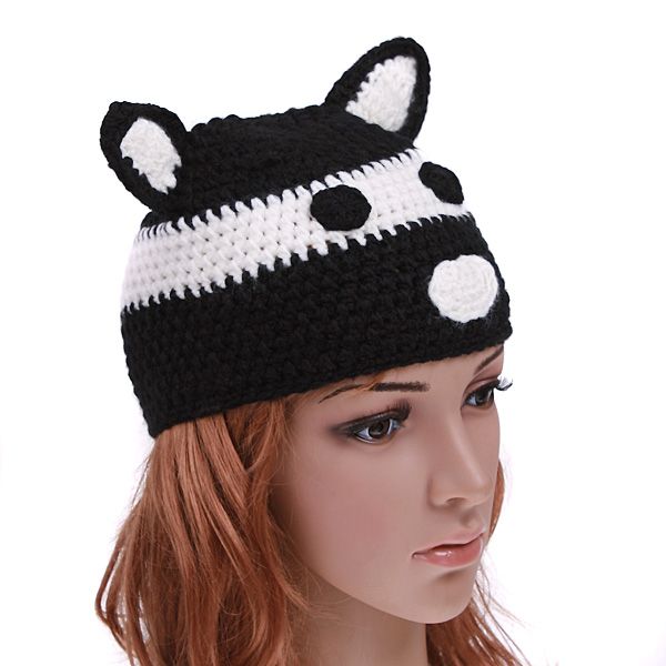 Cartoon Animal Woolen Hat