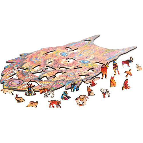 Unique Wooden Animal Jigsaw Puzzles Mysterious Puzzle Gift