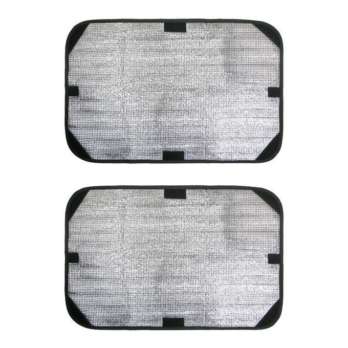1Pair RV Door Window Shade Cover 15.94x24.41inch Sun Shade For Camper