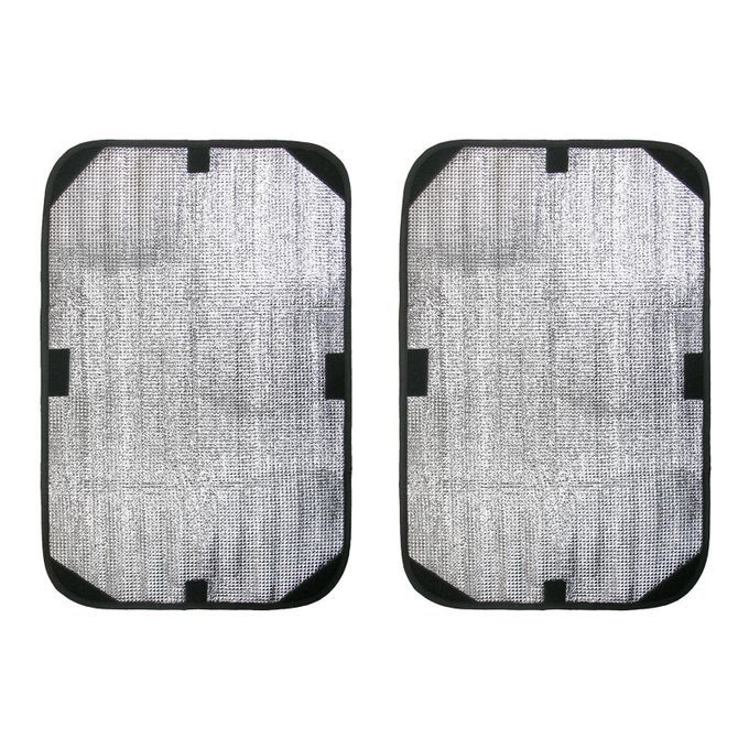 1Pair RV Door Window Shade Cover 15.94x24.41inch Sun Shade For Camper