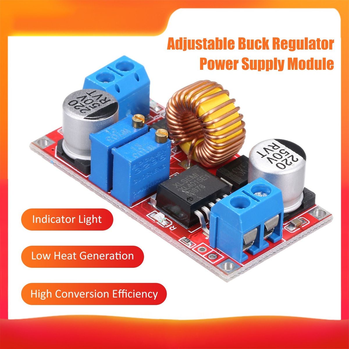 Lithium B-attery Charger Module Board 5A Led Driver Step