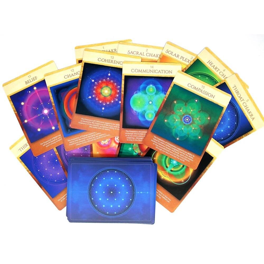Sacred Geometry Activations Oracle Deck Cards English For Family Gift Party Playing Card Table Games Entertainment