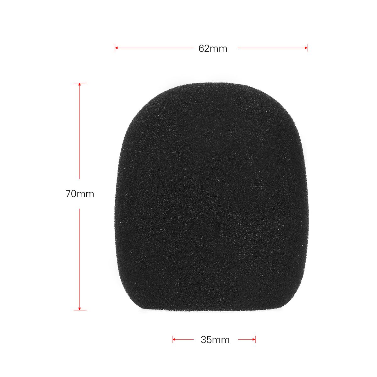 5pcs Handheld Microphone Windscreens Mic Foam Covers