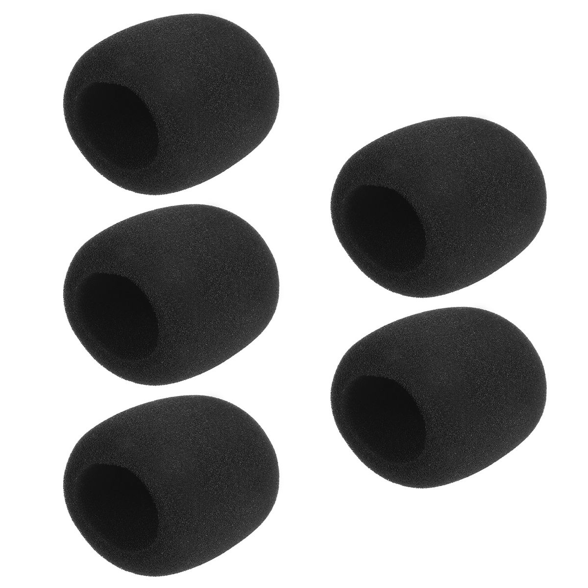5pcs Handheld Microphone Windscreens Mic Foam Covers