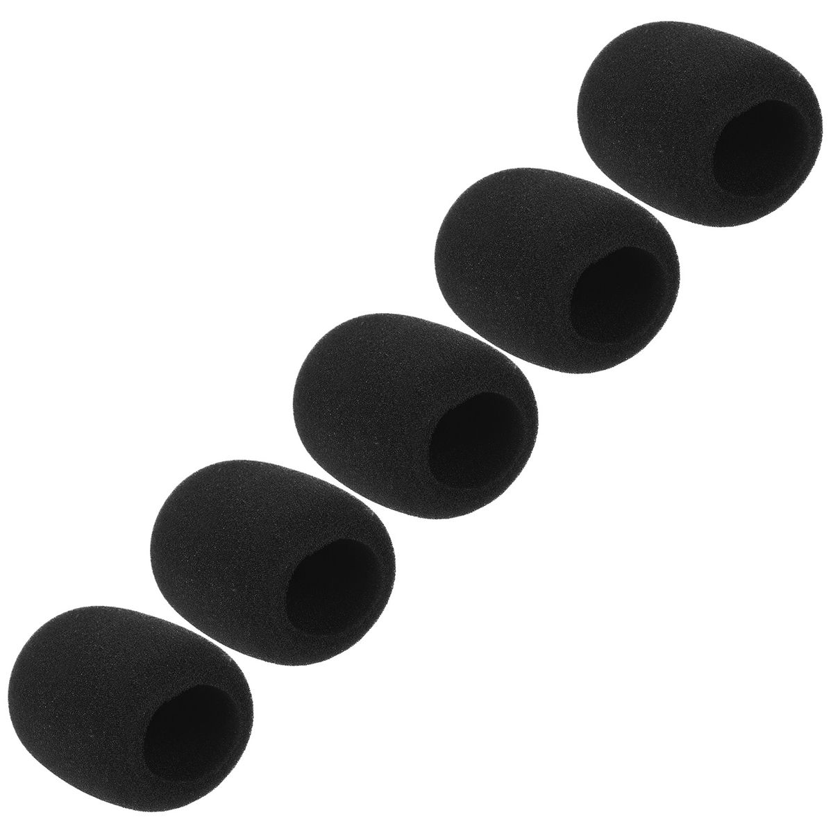 5pcs Handheld Microphone Windscreens Mic Foam Covers