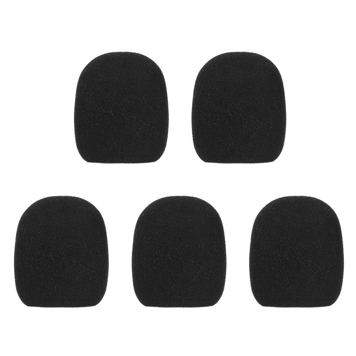 5pcs Handheld Microphone Windscreens Mic Foam Covers
