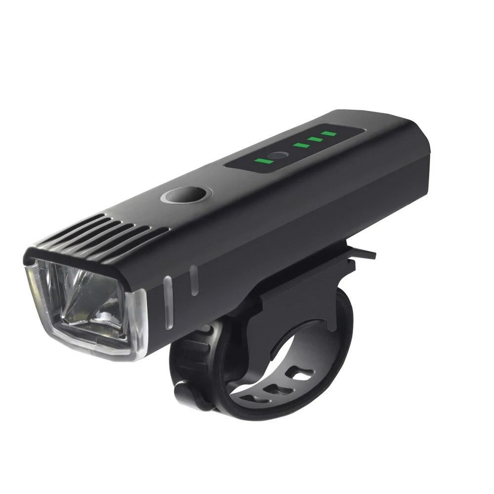 Smart Induction Bicycle Front Light USB Rechargeable Rear Light LED Headlight Bike Lamp Cycling FlashLight with Power Display