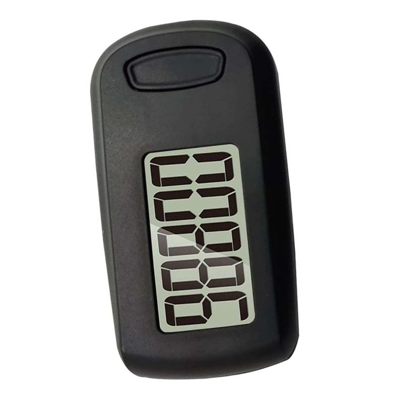 1Pcs Pedometer 3D Step Counter for Walking Track Steps Portable Sport Simple Pedometer Lanyard Simple Pedometer