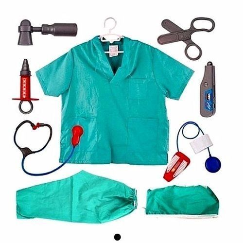 Kid's Surgeon Costume Set For Children