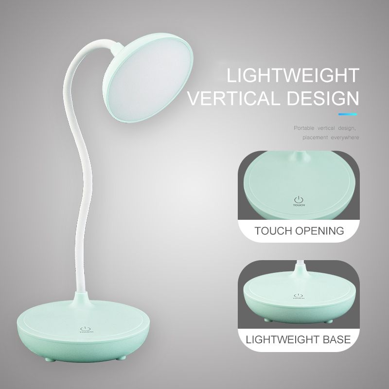 3 Modes Dimmable Touch LED Table Lamp Home Bed Side Night