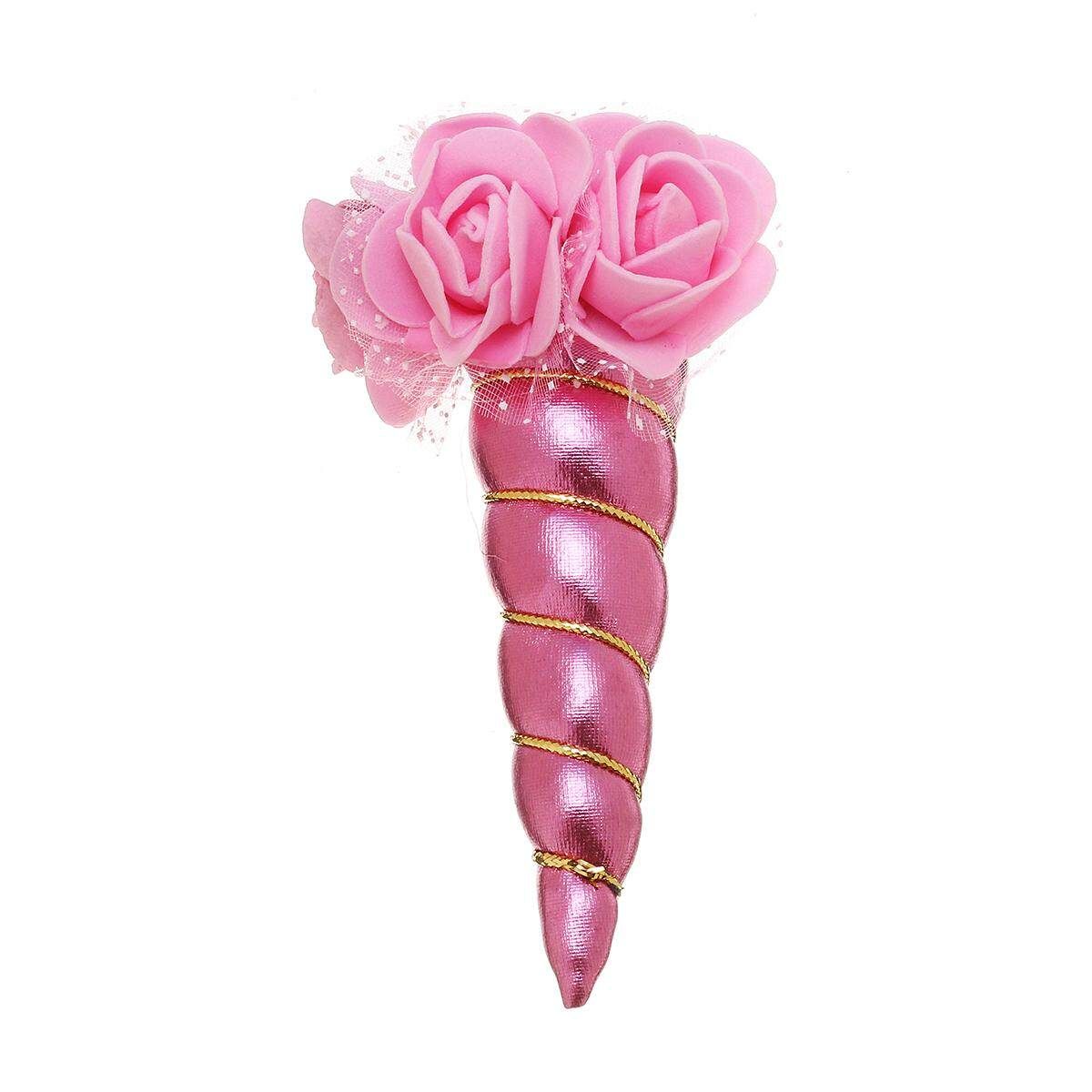 Fancy Dress Up Horse Brow Band Horse Clip Costume Decate Fairytale For Pony Pink (pink)