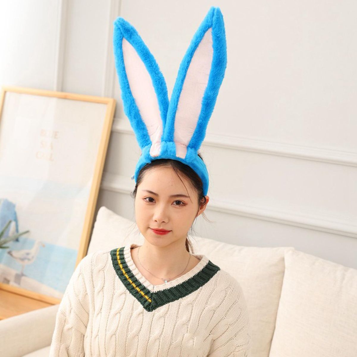 Animal Headband Women Girls Headband Cosplay Costume Blue