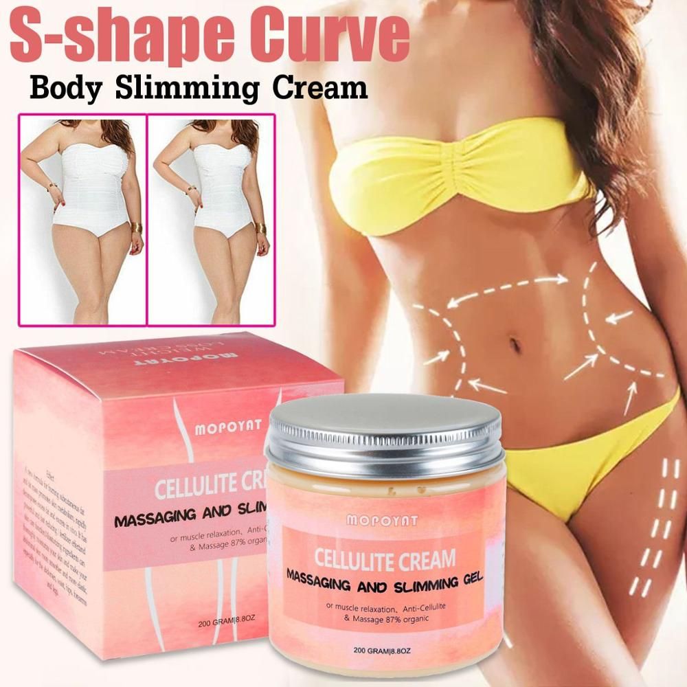 3 In 1 Ultrasonic Cavitation Fat Burn Slimming Machine With 200g Cellulite Cream Cavitation Anti Cellulite Set EMS Body Massager