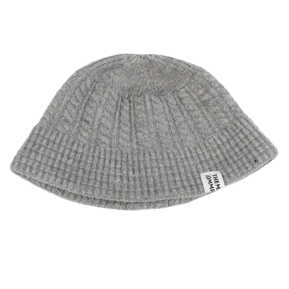 Unisex Cap Windproof Ear Protection Cap Grey