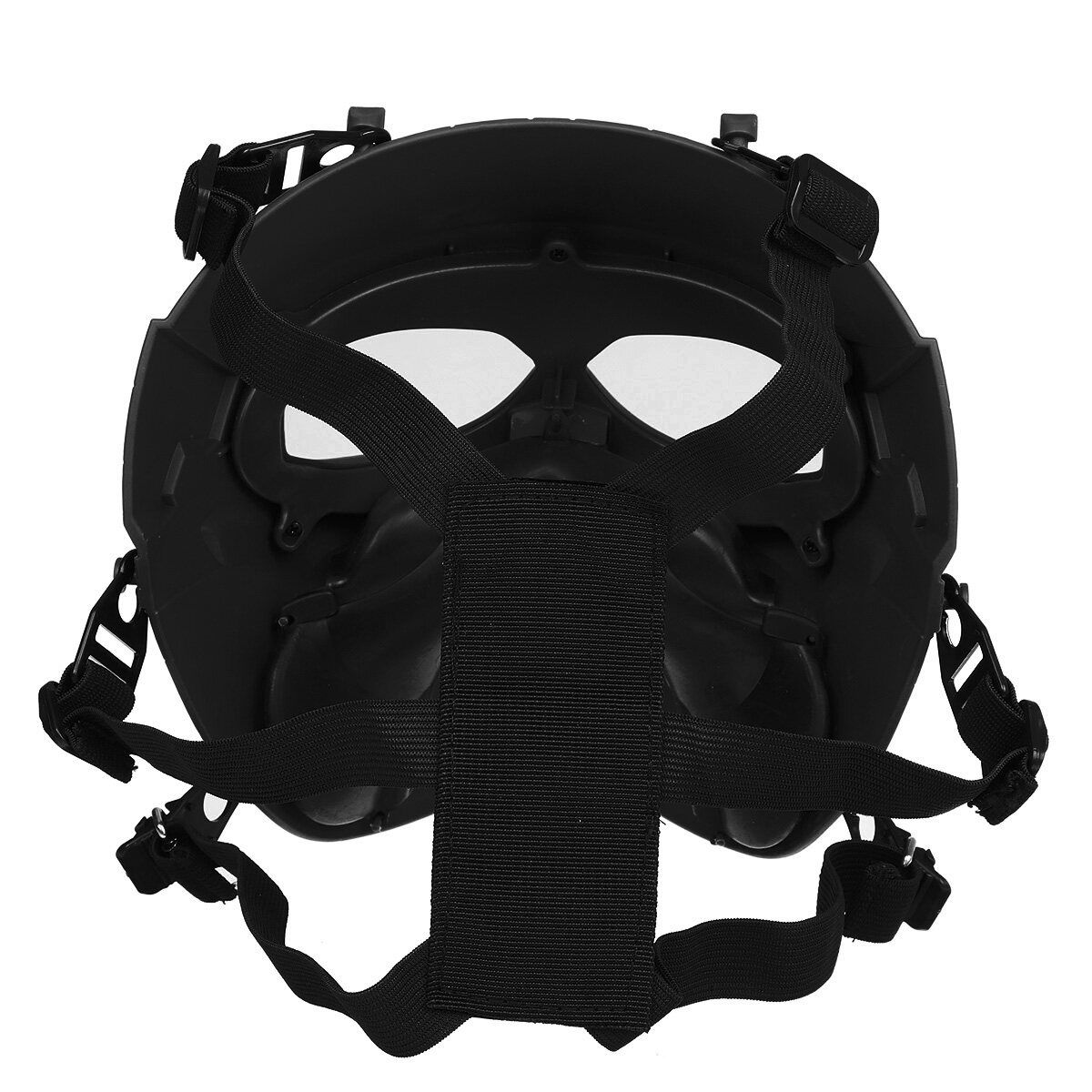 Paintball Ma.ks Full Face Skull Ma.k Halloween Dcoration Adult Gift Black