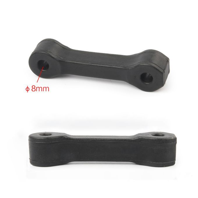 2Pcs Hood Latch Modified Parts Metal Hood Bonnet-Black