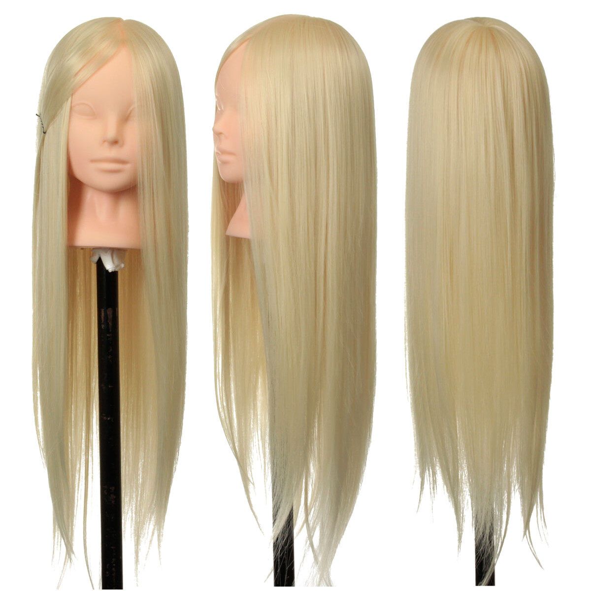 22'' 30% Hairdressing & Makeup Training Practice Head Mannequin Doll