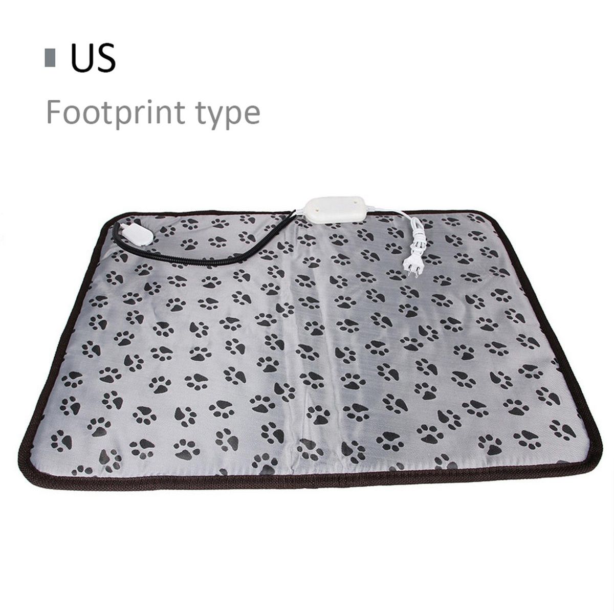 Pet Dog Cat Heating Pad Waterproof Warmer Mat Bed for Dogs Cats Indoor Warming Mat 45*45cm