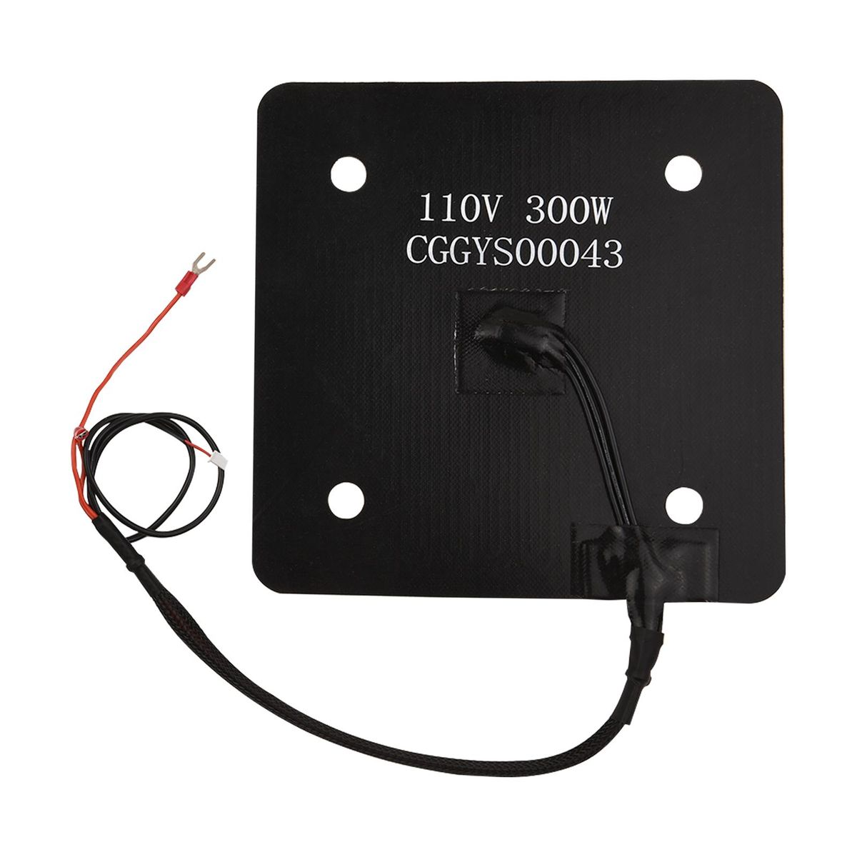 Artillery Silicone Heated Bed 220x220mm Hotbed Pad 300W 110V with Insulation Cotton Mat for Artillery Genius 3D Printer