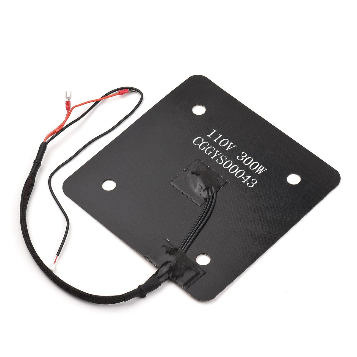 Artillery Silicone Heated Bed 220x220mm Hotbed Pad 300W 110V with Insulation Cotton Mat for Artillery Genius 3D Printer