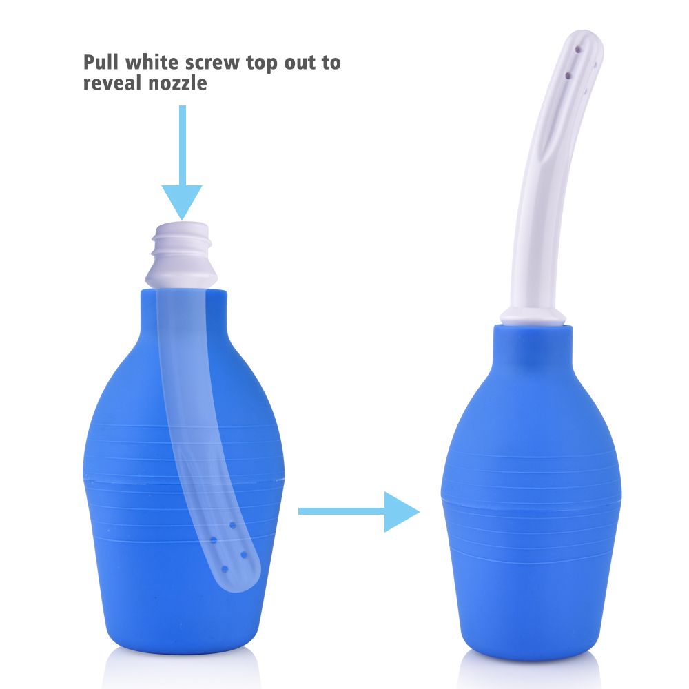310ml Rectal Enemator Enema Syringe Stream Anal Douche
