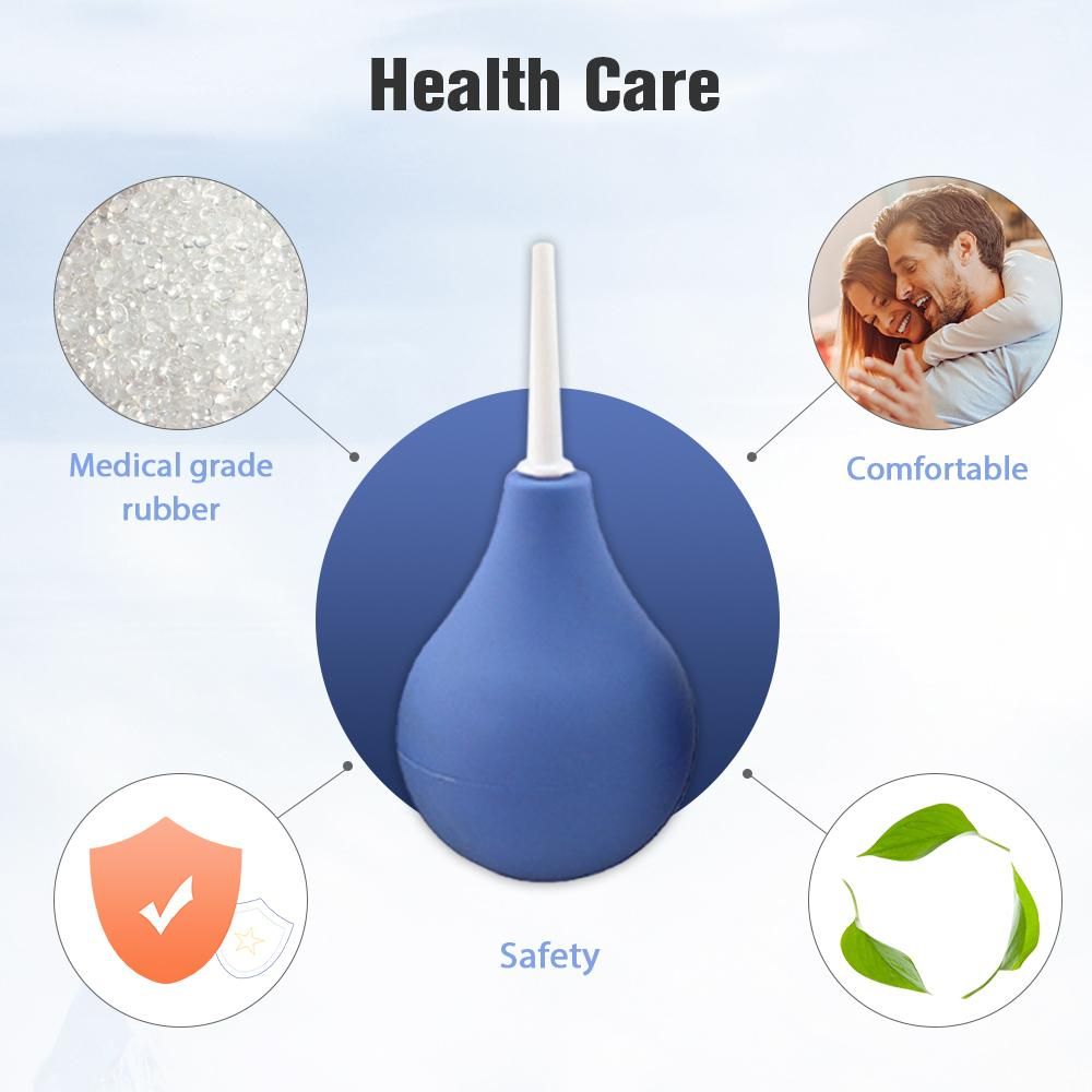 Enema Ball Syringe 89/160/224/310ML Medical Rubber Enema Irrigator Female Vagina Anal Irrigator Female Hygiene Enema Anal Cleaner Back Court Cleaner
