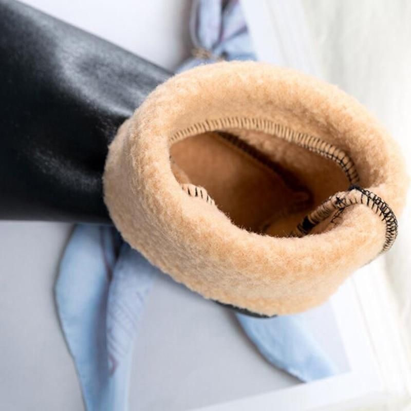 Unisex Winter Warm Leather Thermal Boot Slipper Indoor House Soft Non-Slip Socks Soft Non Slip Socks For Men Women