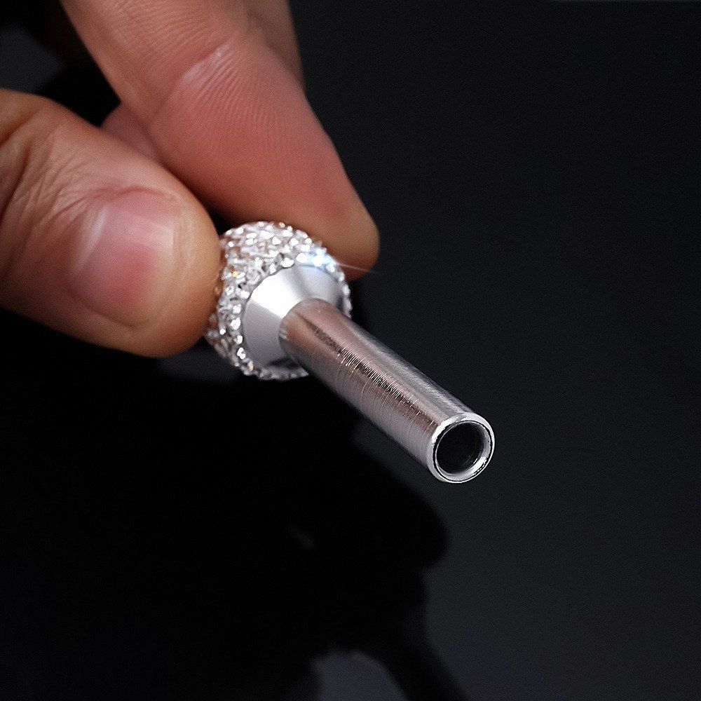 2pcs/Set Bling Car Door Lock Pull Rod Bolt Cover Interior