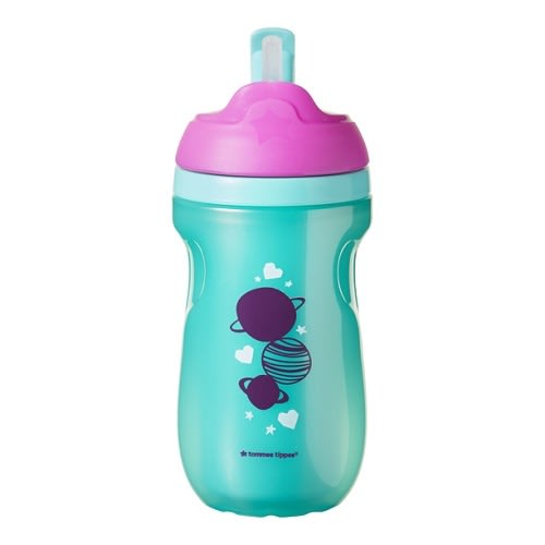 Insulated Toddler Straw Sippy Cup - 266ml - Green