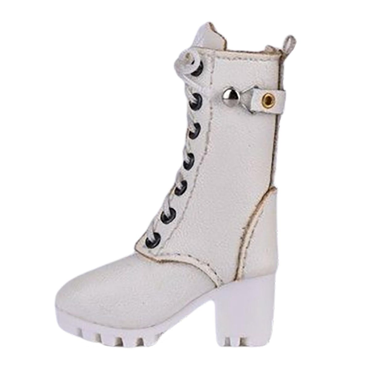1/6 Scale Figure Shoes Female Boots Sneakers White