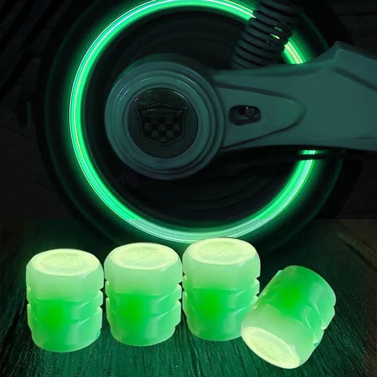 Luminous Valve Caps Car Motorcycle Wheel Tyre Luminous Cap