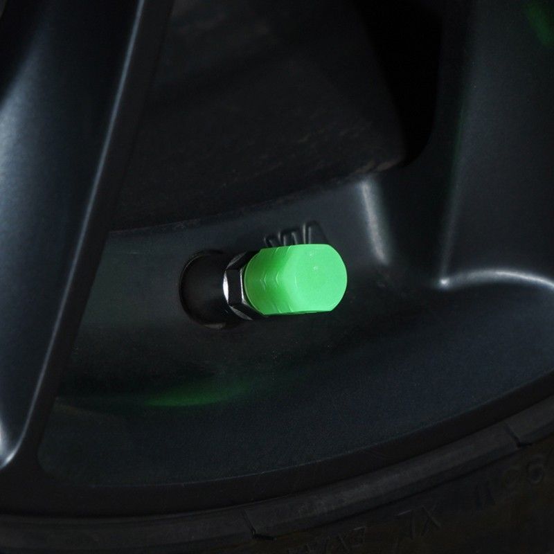 Luminous Valve Caps Car Motorcycle Wheel Tyre Luminous Cap
