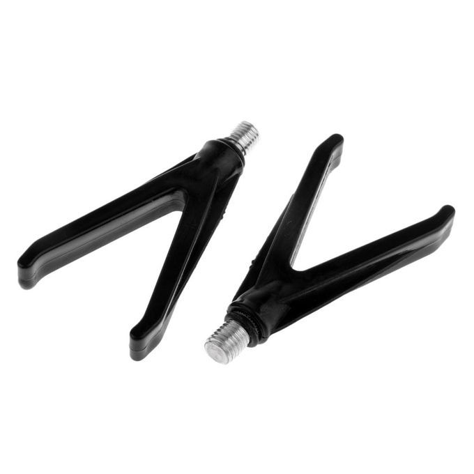 4pcs V Head  Rod Rest  Pole Fitting UK Standard 8mm M3